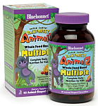 Bluebonnet Super Earth Rainforest Animalz® Whole Food Based Multiple Orange Flavor 90 Chewables