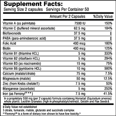   Formula  Babies on Dr  Wilson S Hair  Skin And Nails Plus Formula 100 Capsules   Discount