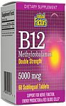 Natural Factors B12 5,000 mcg 60 Sublingual Tablets