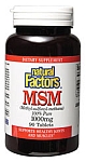Natural Factors MSM 1000mg