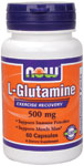 NOW L-Glutamine 500 mg 60 Capsules