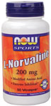 NOW L-Norvaline 200mg 90 Vcaps