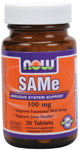 NOW SAMe 100mg 30 Tablets