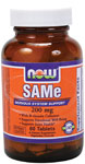 NOW SAMe 200mg 60 Tablets