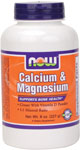 NOW Calcium & Magnesium Citrate Powder 8 Ounces