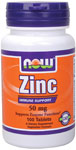 NOW Zinc 50 mg 100 Tablets