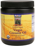 NOW Organic Virgin Coconut Oil - 20 Ounce