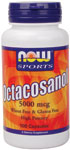 NOW Octacosanol 5000 mcg - spinach 100 Capsules