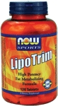 NOW Lipo Trim 120 Tablets