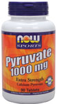 NOW Calcium Pyruvate 1000mg 90 Tablets