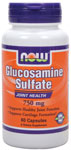 NOW Glucosamine Sulfate 750 mg 60 Capsules