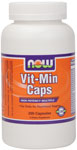 NOW Vit-Min Caps 200 Capsules