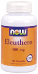 NOW Siberian Ginseng 500 mg 100 Capsules