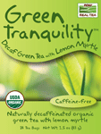 NOW Foods Green Tranquility� Decaf Green Tea with Lemon Myrtle 24 Bags