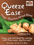 NOW Foods Queeze Ease™ Ginger Digestive Herbal Blend Tea 24 Bags
