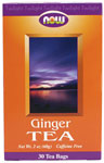 NOW Ginger Tea 30 Bags