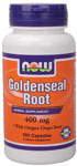 NOW Goldenseal & Oregon Grape Root 400 mg 100 Capsules