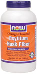  NOW Psyllium Husk Fiber Orange-Flavored 12 Ounces