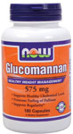 NOW Glucomannan 575 mg 180 Capsules