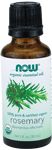 NOW Foods Certified Organic Rosemary Oil 1 Fl. Ounce (30ml)