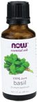 NOW Foods Basil Oil 1 Fl. Ounce (30ml)