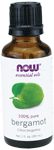 NOW Foods Bergamot Oil 1 Fl. Ounce (30ml)