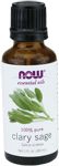 NOW Foods Clary Sage Oil 1 Fl. Ounce (30ml)