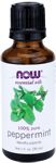 NOW Foods Peppermint Oil 1 Fl. Ounce (30ml)