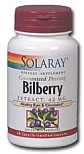 Solaray Bilberry Extract 42 mg 60 Capsules