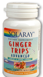 Solaray Ginger Trips™ Advanced 250 mg 60 Vegetarian Capsules