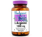 Bluebonnet L-Arginine 1,000 mg 100 Caplets