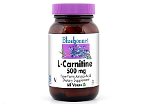 Bluebonnet L-Carnitine 500 mg 60 Capsules