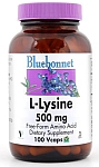 Bluebonnet L-Lysine 500 mg 50 Vcaps