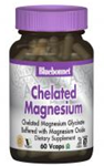 Bluebonnet Albion Chelated Magnesium 200 mg 60 Vcaps