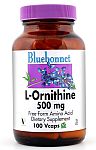 Bluebonnet L-Ornithine 500 mg 100 Capsules