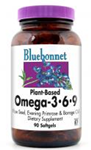 Bluebonnet Plant-Based Omega-369 1,000 mg 90 Softgels