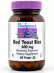 Bluebonnet Red Yeast Rice 600 mg 60 Vcaps