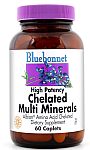 Bluebonnet Albion® Chelated Multi Mineral 60 Caplets