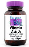 Bluebonnet Vitamin A&D 25,000 IU / 1,000 IU 100 Softgels