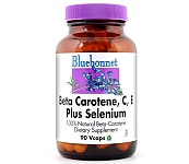 Bluebonnet Beta-Carotene / C / E Plus Selenium 60 Capsules