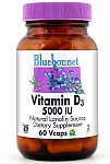 Bluebonnet Vitamin D3 5,000 IU 120 VCaps