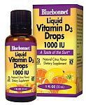 Bluebonnet Vitamin D3 Drops 1,000 IU 1 Ounce