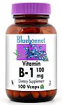 Bluebonnet Vitamin B-1 100 mg 100 Vcaps