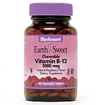 Bluebonnet EarthSweet® Chewable Vitamin B-12 2,000 mcg 90 Tablets