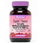 Bluebonnet EarthSweet® Methylcobalamin Vitamin B-12 5,000 mcg 60 Chewable Tablets