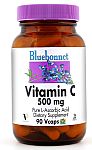 Bluebonnet Vitamin C 500 mg 90 Capsules