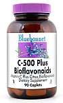 Bluebonnet C-500 mg Plus Bioflavonoids 180 Caplets