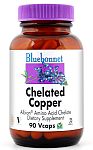 Bluebonnet Albion® Chelated Copper 3 mg 90 Vcaps