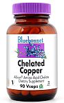 Bluebonnet Albion Chelated Copper 3 mg 90 Vcaps