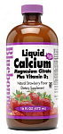 Bluebonnet Liquid Calcium Magnesium Citrate Natural Strawberry Flavor 16 oz